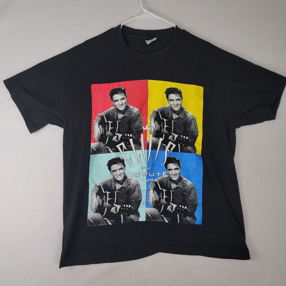 Elvis Presley 1994 Harrah's Casino The Tribute Concert T-Shirt Vintage XL